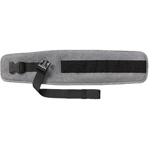 Tushbaby Hip Carrier Belt Extender - Compatible with The TushBaby Safety-Certified Hip Seat for Babies and Toddlers - Extends Waist Band up to 70” for a Custom fit (Extender, Grey)
