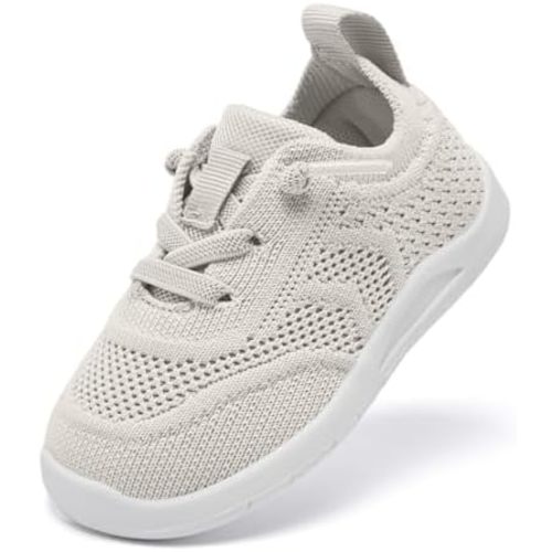MORENDL Toddler Shoes Baby Walking Sock Shoes Infant Sneakers 0-4 Years Boy Girl Barefoot Tennis Shoe Non-Slip Brethable