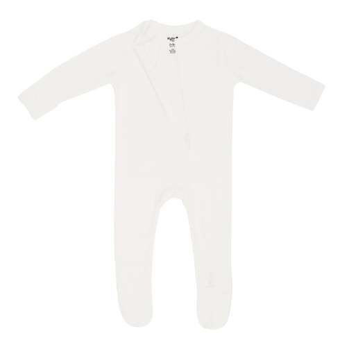 Zippered Footie in Cloud | Baby Footie Pajamas | Kyte Baby