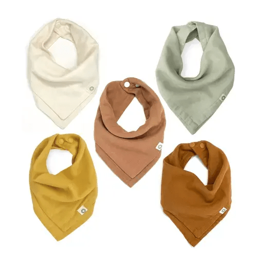 Organic Scarf Bib 5-pack