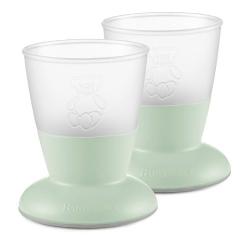 BabyBjörn Baby Cup, 2-Pack, Powder Green