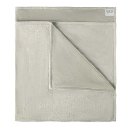 MinkyBee Stroller Blanket ~ Sage Green