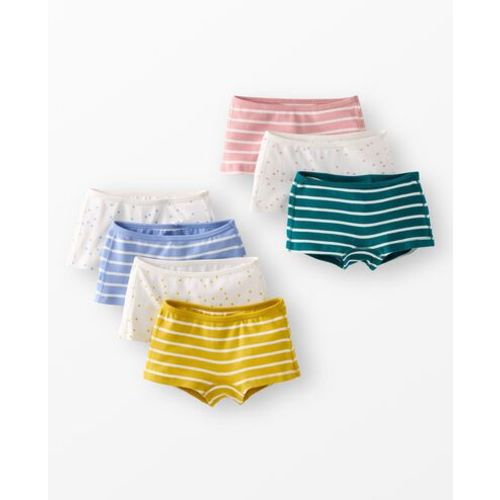 7-Pack Organic Cotton Girl Short Underwear