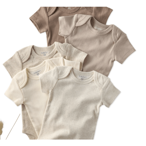 AVERY 5-Pack Short Sleeve Bodysuits