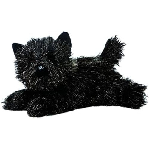 Aurora® Adorable Flopsie™ Toto™ Stuffed Animal - Playful Ease - Timeless Companions - Brown 12 Inches