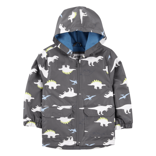 Dinosaur Color Changing Rain Jacket - Grey - Carter's | Carter's