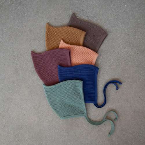 Pixie Bonnet Organic Cotton Waffle
