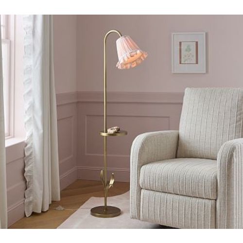 Flower Floor Lamp, Blush Set
