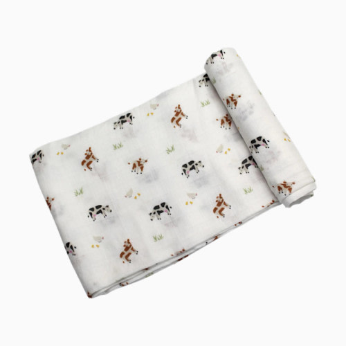 Bamboo Little Swaddle - Cow