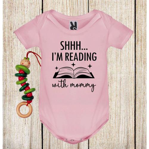 Book Baby Bodysuit, Reading With Mommy, Future Bookworm, Funny Baby Clothes, Cute Baby Outfit, Nerd Baby, Newborn Outfit, Baby Announcement
