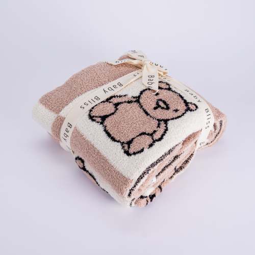 Cozy Dream Blanket – Ultra Soft Throw Blanket with Two-Tone Bloom Pattern