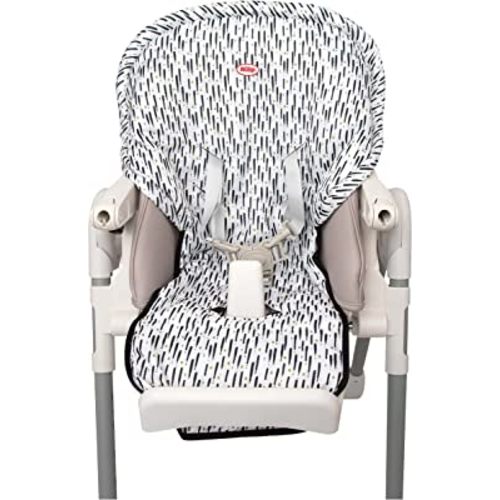 Nuby Funda para silla alta para bebé, protege de derrames y migas, resistente al agua para una fácil limpieza, estampado de pinceladas