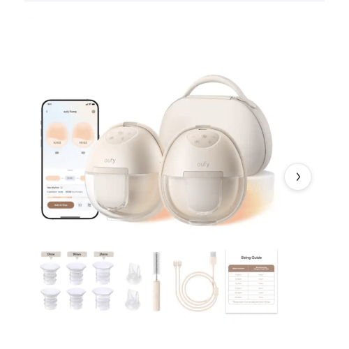 eufy - Heated Wearable Breast Pump S1 Pro