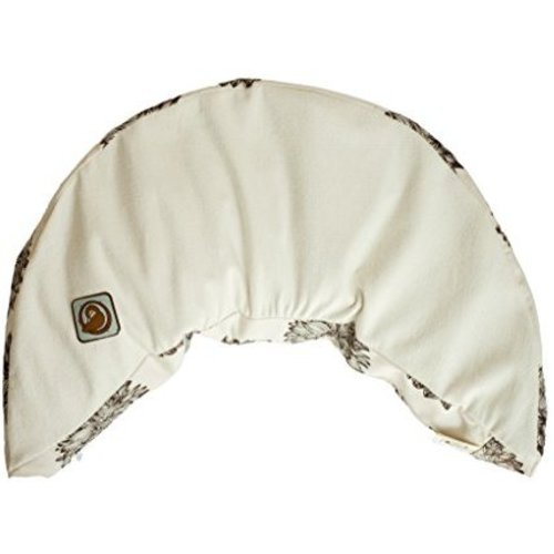 The Nesting Pillow- Organic Nursing Pillow with Washable Slipcover (Paloma)