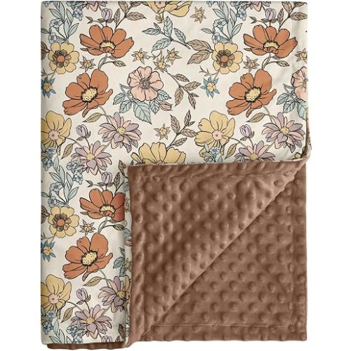 Fleece Baby Blankets for Girls & Boys, Infant Toddler Blanket