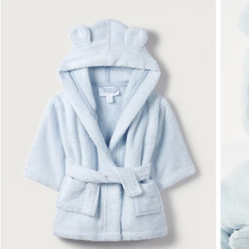 Hydrocotton Baby Robe (0–12mths) | View All Baby | The White Company US