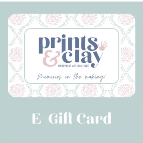 Prints & Clay E-Gift Card