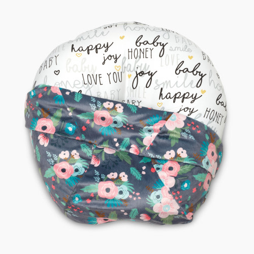 Boppy Newborn Lounger Boutique Cover - Gray Floral