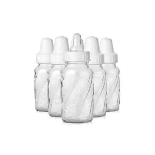 Evenflo Classic Glass Baby Bottles - Clear - 4 fl oz/6pk