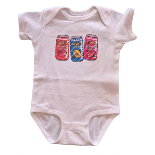 Mini Mood Onesies - Juice Cans 12mo | Hi'ilani Hawaii