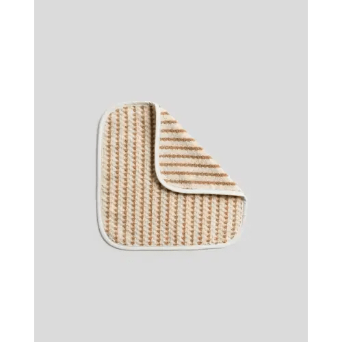Organic Mini Mosaic Baby Washcloth