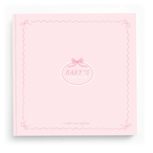 Bowkissed Blush Baby Memory Book Default Title