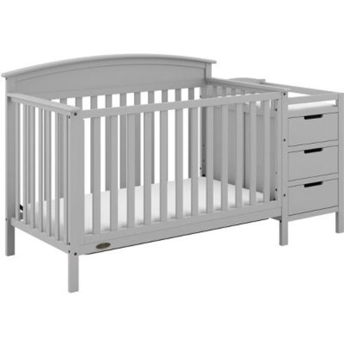 Graco Benton 4-in-1 Convertible Crib and Changer Black