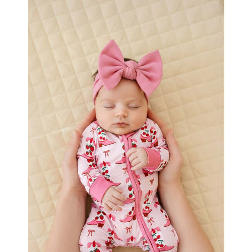 Bamboo Zip Romper | Bootsberry Cowgirl