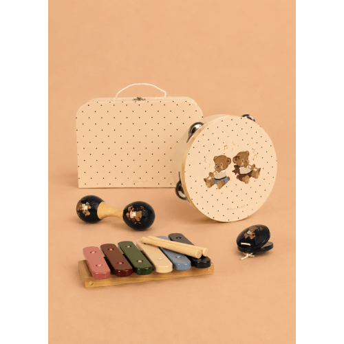 Konges Sloejd Music Set - Teddy Bear