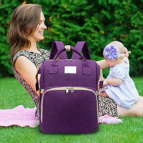 YangJinLian Baby Diaper Bag Backpack, Diaper Bag with Changing Station Girl Boy Diaper Bag, Large Capacity