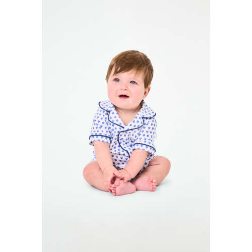 Infant Hearts Polo Onesie