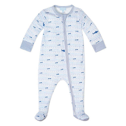 Sharks Zip Baby Onesie | Joy Street Kids