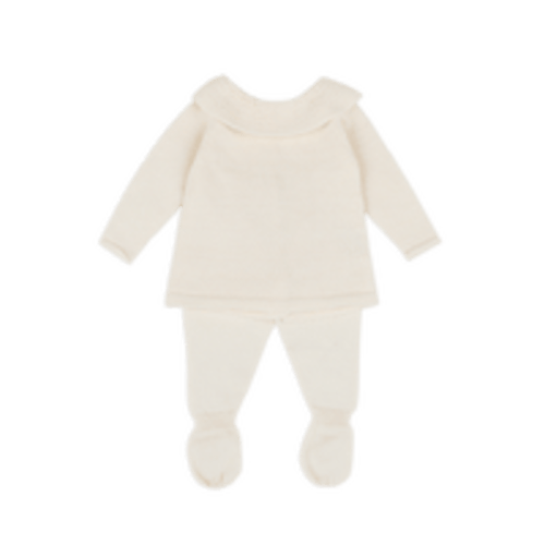 Set Welcome Knit Raw Neck · Minicoton