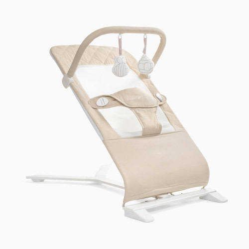 Baby Delight Alpine Deluxe Portable Bouncer - Organic Oat