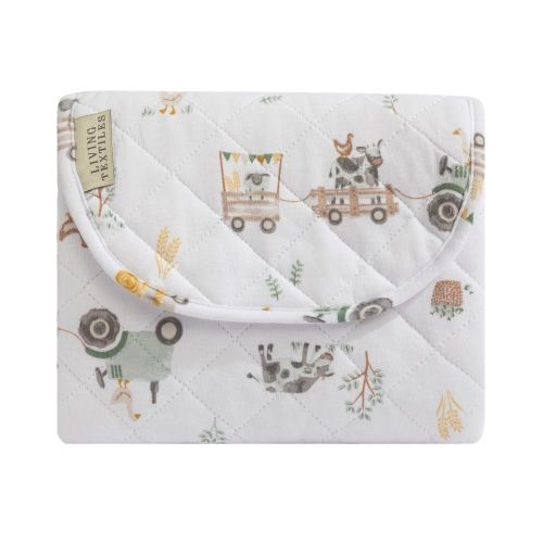 Living Textiles Travel Change Mat Tractor Ride
