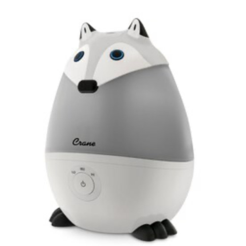 Crane Mini Adorable 0.5 Gallon Ultrasonic Cool Mist Humidifier, Fox