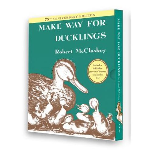 Make Way for Ducklings 75th Anniversary Edition - by Robert McCloskey (Hardcover)