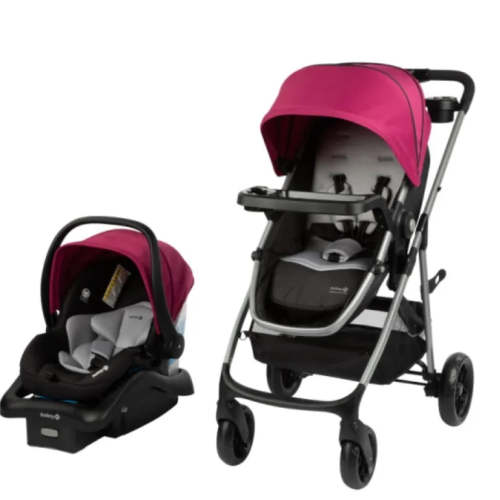Safety 1st Grow and Go Flex 8-in-1 Car Seat Stroller Combo - Orchid Bloom