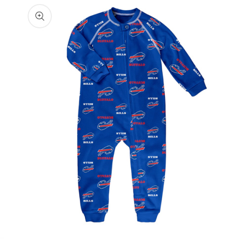 Buffalo Bills Toddler Zip Up Coverall – The Bills Store