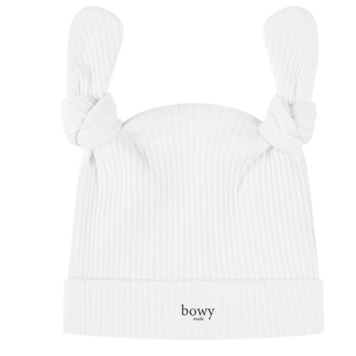 Double Knot Beanie - White