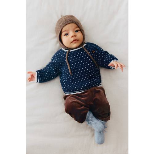 JACQUARD-KNIT SWEATER