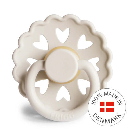 FRIGG Round Pacifier - Fairytale X H.C. Andersen Latex Size 1 - The Ugly Duckling