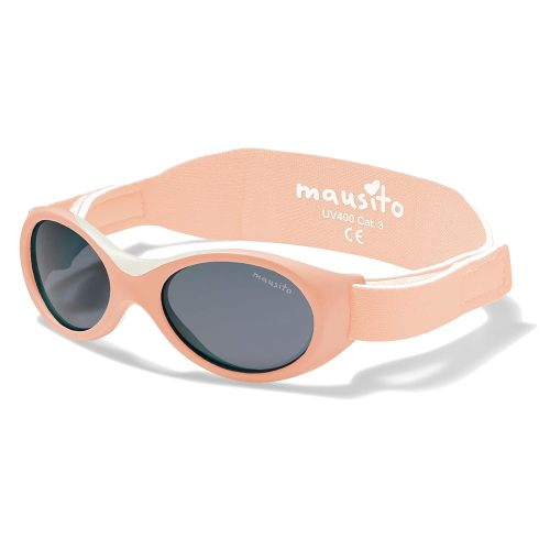 Mausito BABY sunglasses 0-24 months | Flexible BPA-Free infant sunglasses with adjustable strap | 100% UV Protection Sunnies