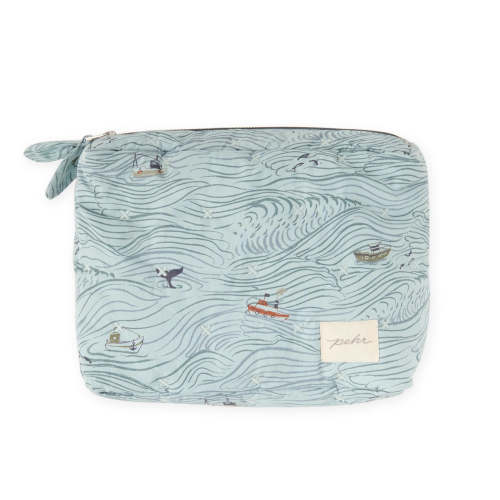 On The Go Pouch - High Seas Blue