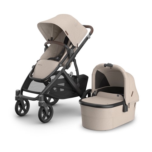 Uppababy Vista V3 With Bassinet Sandstone Melange Ada