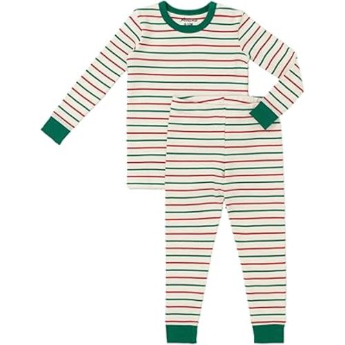 AVAUMA Toddler Pajamas Baby Boys Girls Pajama Set 6M-10Y Kids Cute Snug fit Christmas Pattern Design Pjs Cotton Sleepwear