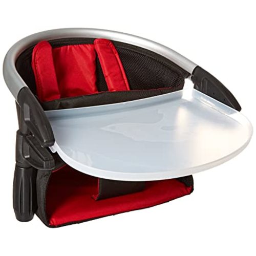 phil&teds lobster clip on portable high chair, red