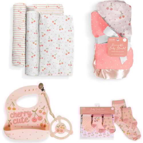 Everyday Essentials Baby Bundle, Cherry Cute - JuJuBe | Maisonette