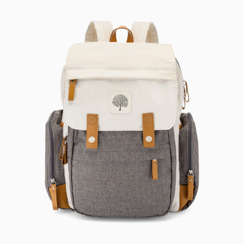 Parker Baby Co. Birch Bag Diaper Backpack - Cream