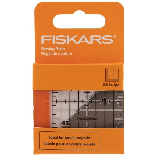 Fiskars Square Sewing Ruler - 2.5" x 2.5"